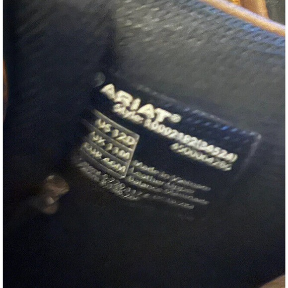 MENS ARIAT TERRAIN BOOTS! GREAT FOR RIDING, WORK, HIKING! 10002182(34524) SZ 12D - Picture 9 of 9